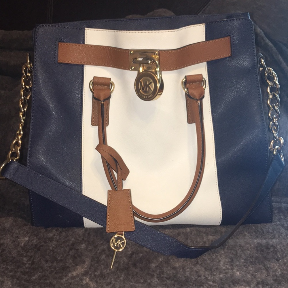 Michael Kors Hamilton Large Saffiano Tote 👜 RARE!